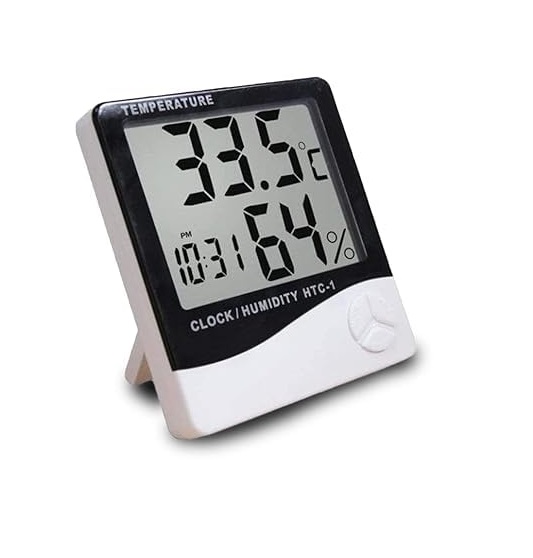 True Sense Digital Temperature And Humidity Meter Thermo Hygrometer, HTC-1