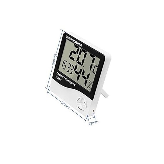 True Sense Digital Temperature And Humidity Meter Thermo Hygrometer, HTC-1
