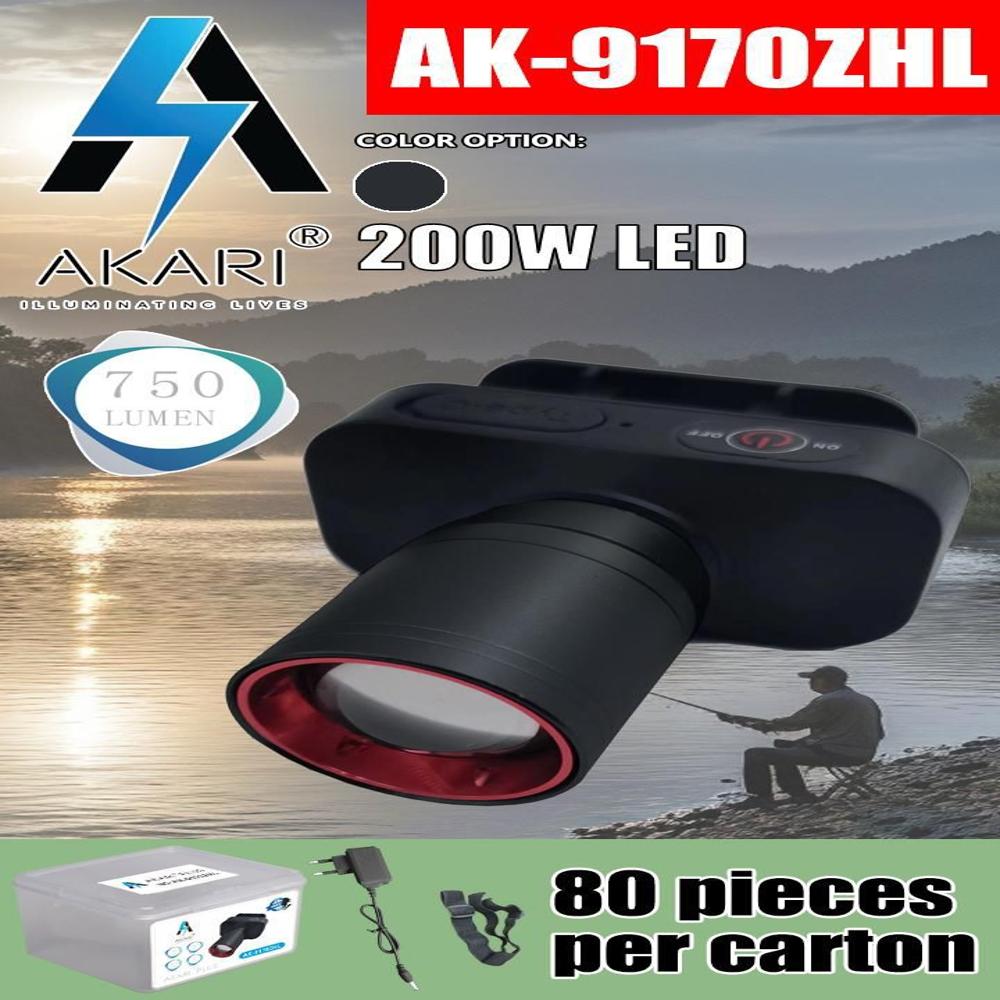 AKARI AK-9170ZHL RECHARGEABLE LAMP
