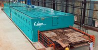 VENEER DRYER 24 SECTION 4 DECKS (15') (With Alternate Heating Zones)