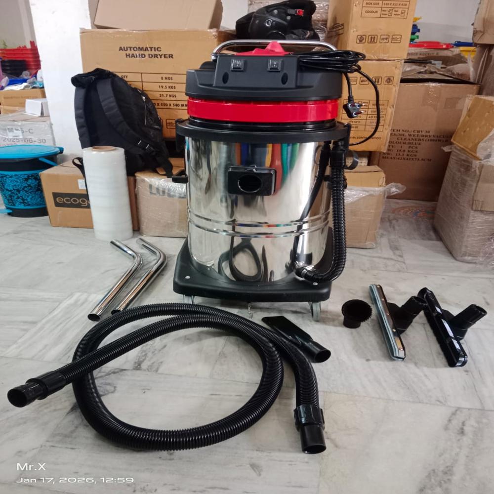 Industrial wet dry Vacuum cleaner CRV 60 (2 MOTOR)