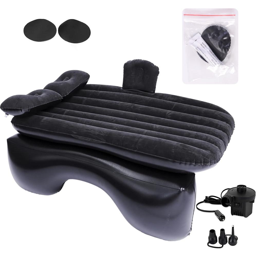 Inflatable Car Air Mattress Bed (132, 96 cm, 1 Set)