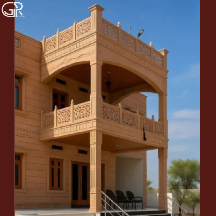 Sandstone Home Jali