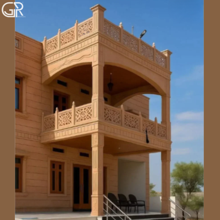 Sandstone Home Jali