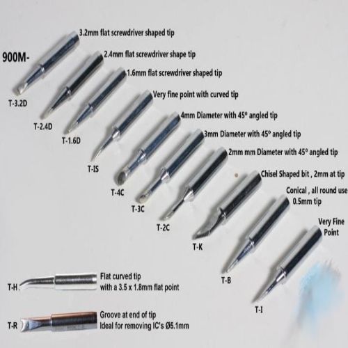Solder Bit - Diameter: 0.8 Millimeter (Mm)