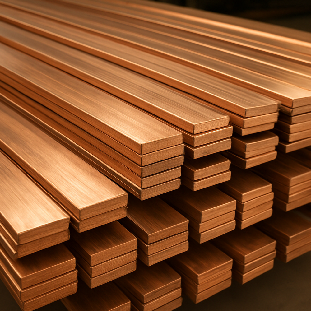 80x12 Mm Industrial Copper Busbar - Grade: Various Grades Available