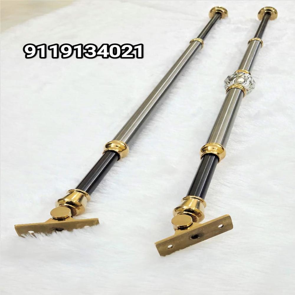 SS pvd coated Baluster crystal  Majestic rod