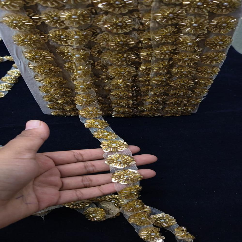 Beads Lace - Color: Palmet