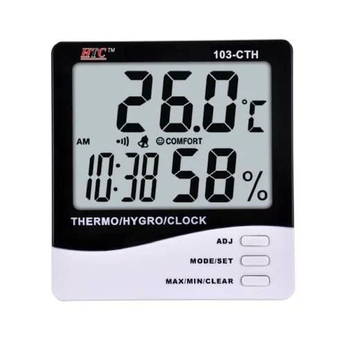 True Sense Htc Digital Indoor Hygrometer Thermometer, 103-cth