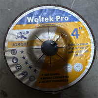A24qbf Grinding Disc - Aluminium Oxide, 180mm Diameter, Black | Reinforced Depressed Center, 6mm Thick, 8500 Rpm