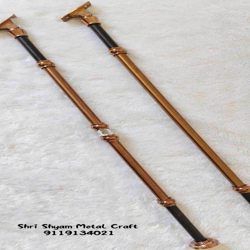 SS pvd coated Baluster crystal Regular rod