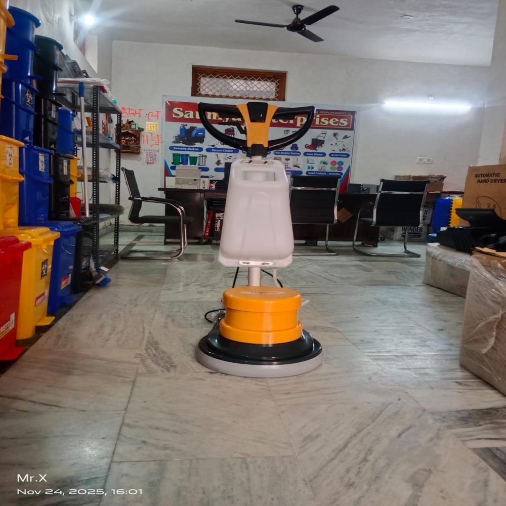 Single disc floor scrubber polisher machine CRS 1500