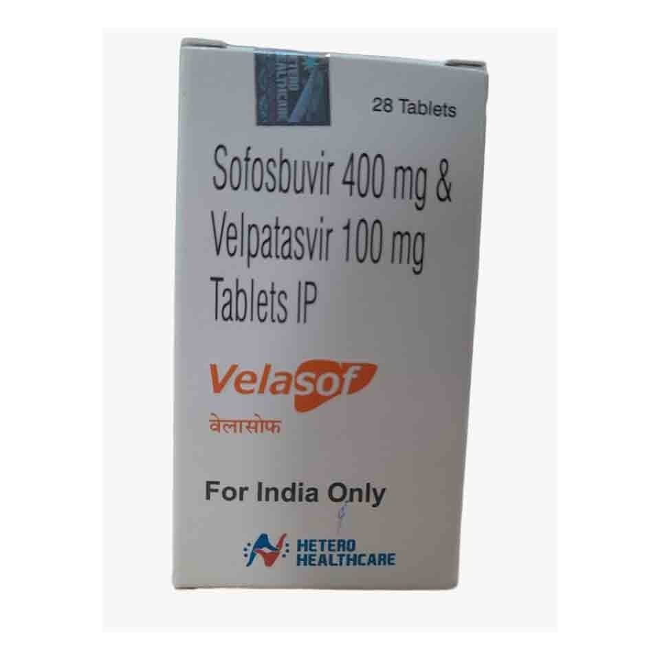 Sofosbuvir 400 mg & Velpatasvir 100 mg Tablets