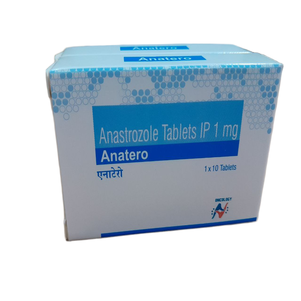 Anatero 1mg - Anastrozole Tablets - Origin: India