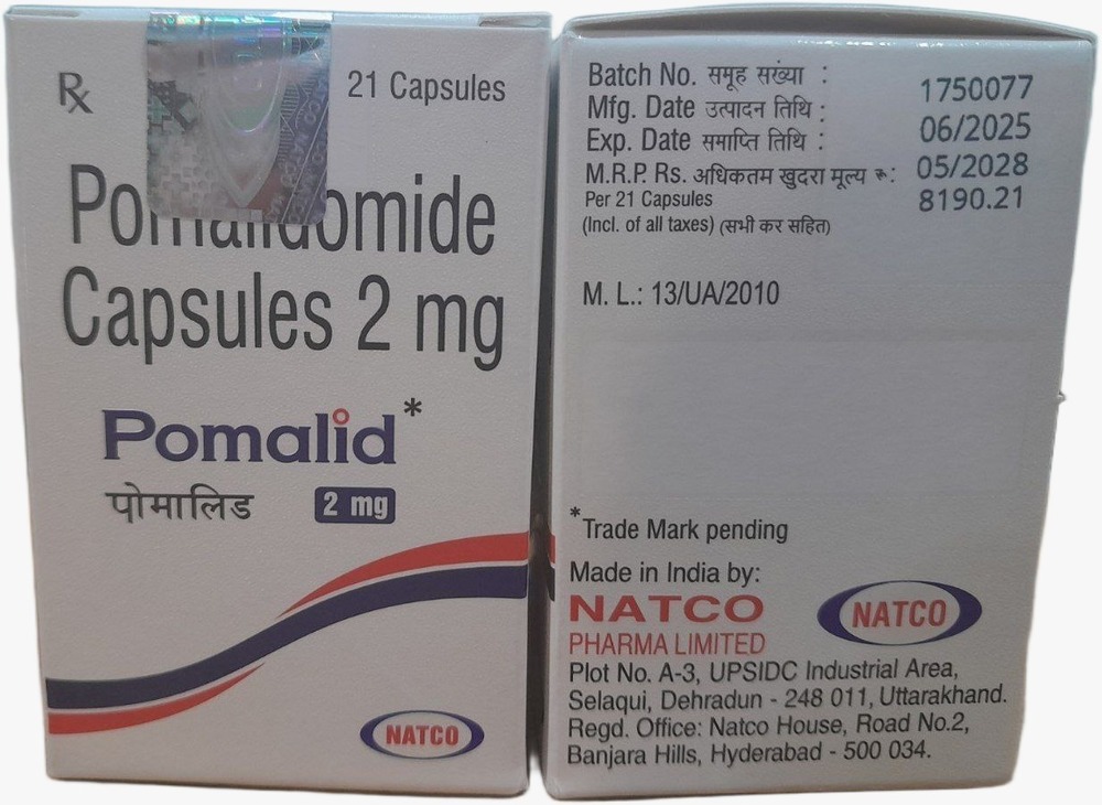 Pomalidomide 2 mg Capsules
