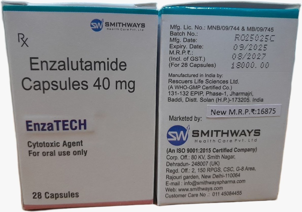 Enzalutamide 40 mg Capsules