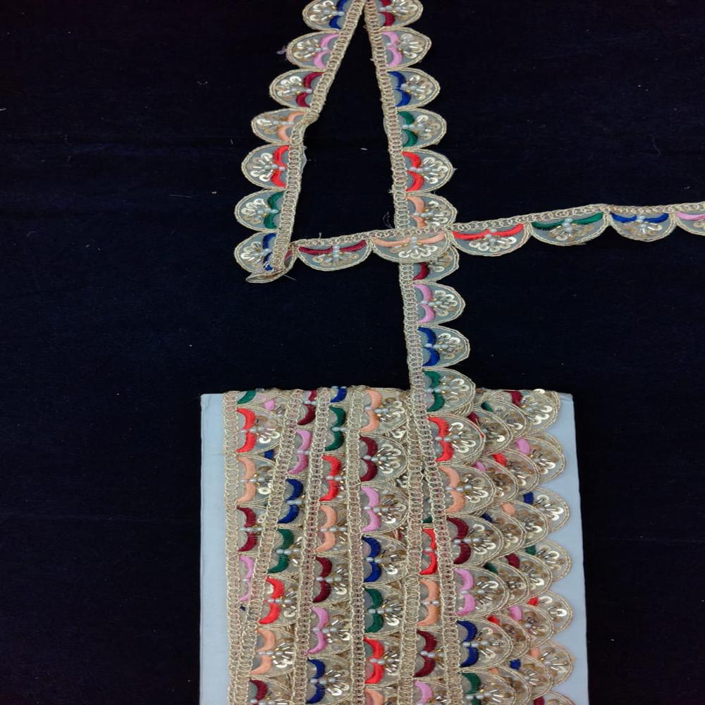 Beads Lace - Color: Palmet