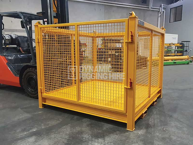 Tower Crane Material Lifting Basket
