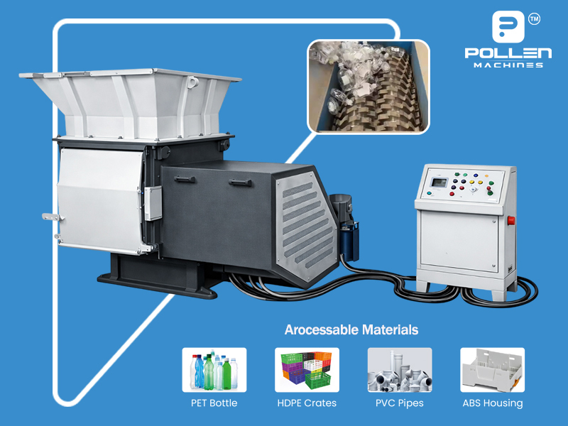 PSHM Series Single Shaft Plastic Shredders