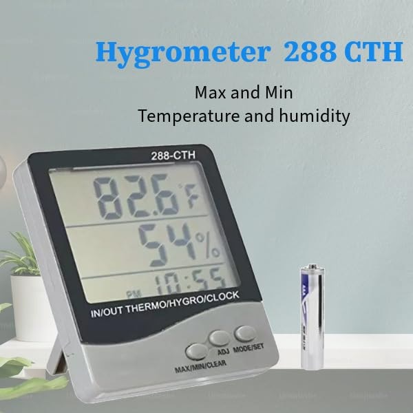 True Sense HTC Thermo Hygrometer, 288-CTH