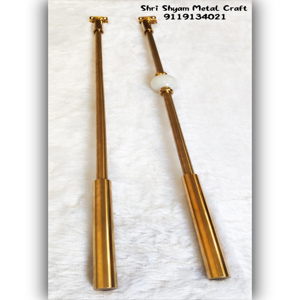 SS pvd coated Baluster 16 mm crystal rod