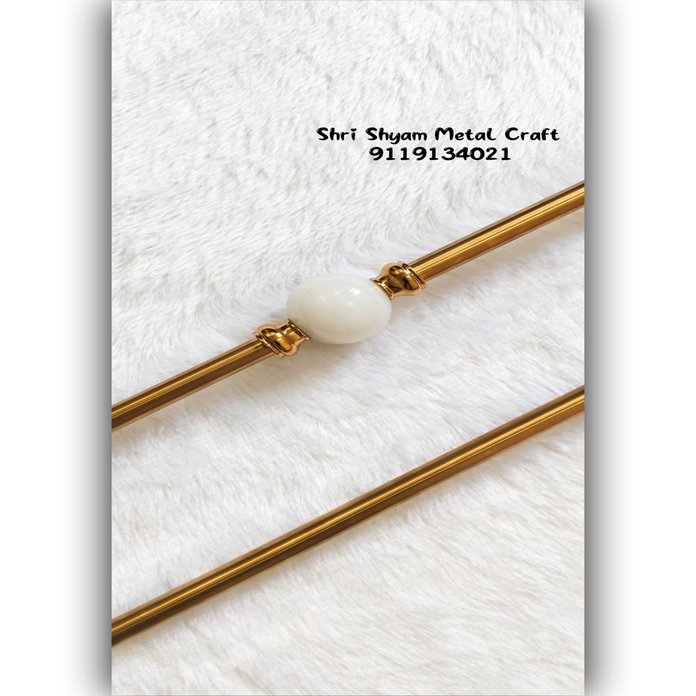 SS pvd coated Baluster 16 mm crystal rod
