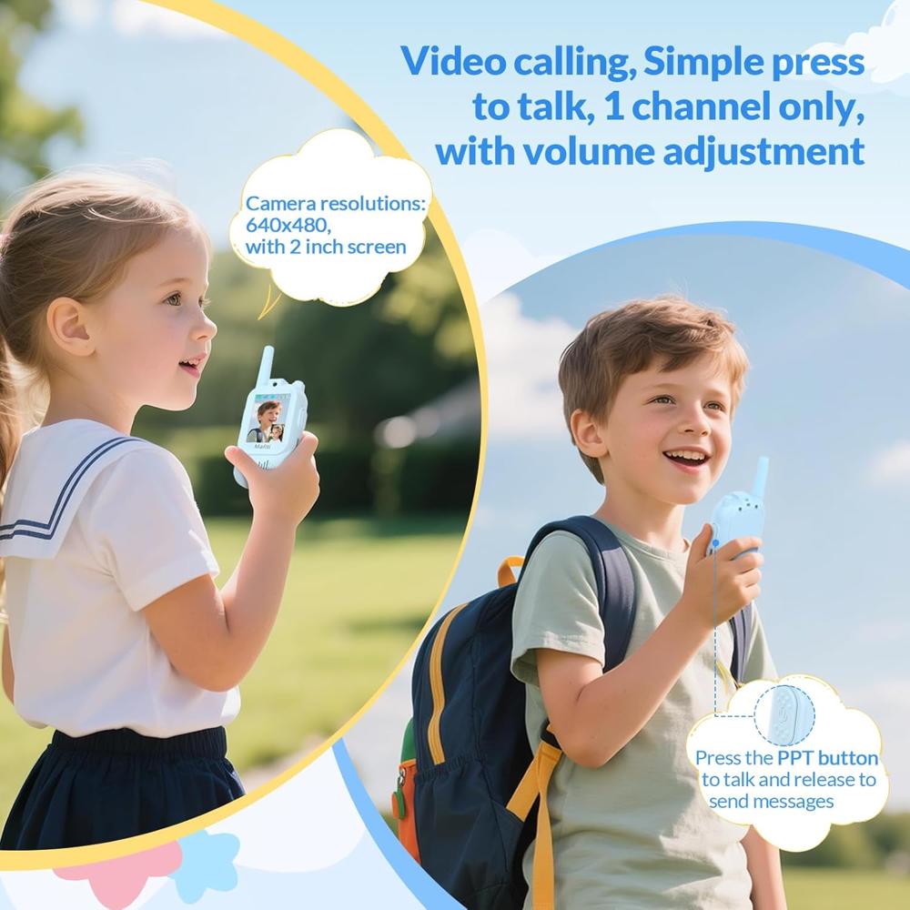 VIDEO WALKIE TALKIE FOR KIDS