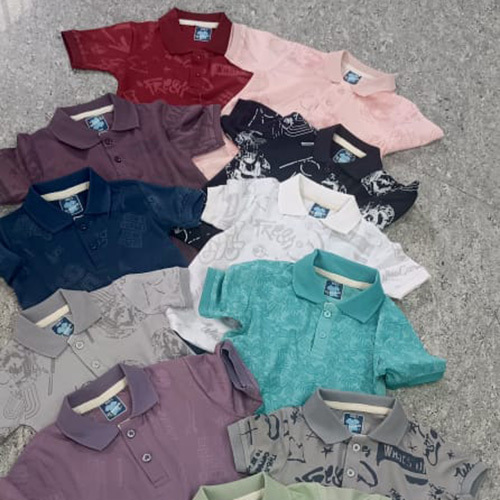 Kids Fancy Collar T-Shirts