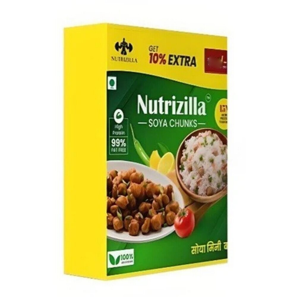 200 Gram Nutrizilla Soya Mini Chunks Box