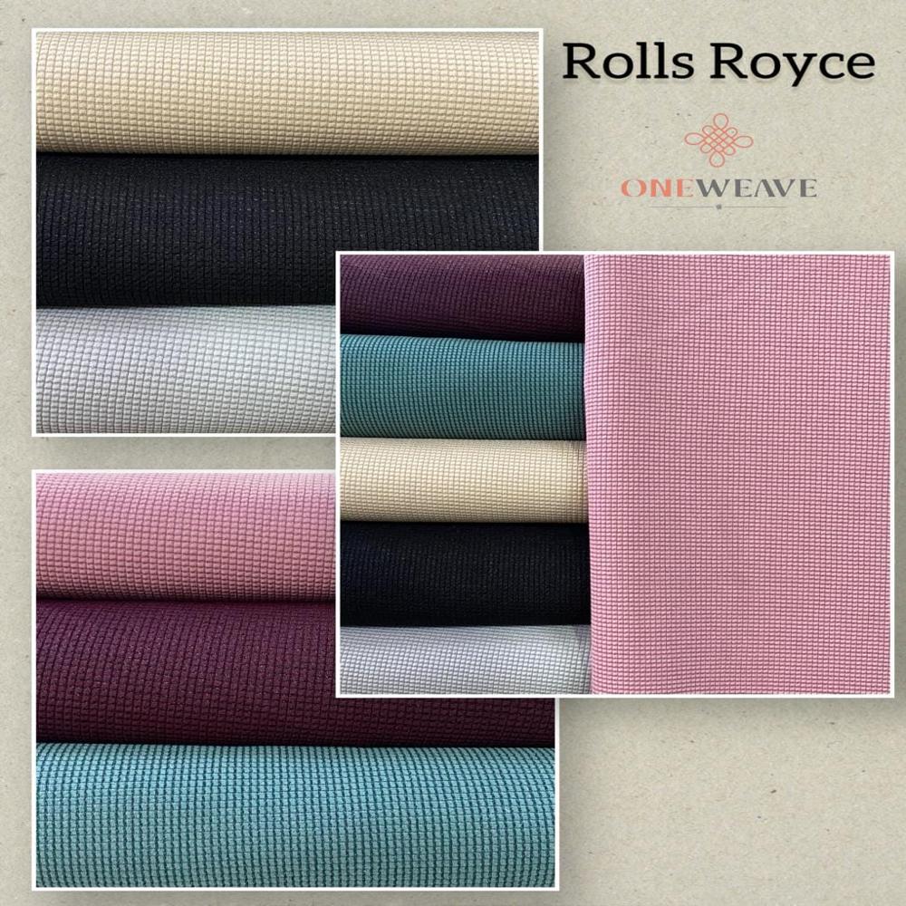 ROLLS ROYCE POLYESTER LYCRA FABRIC