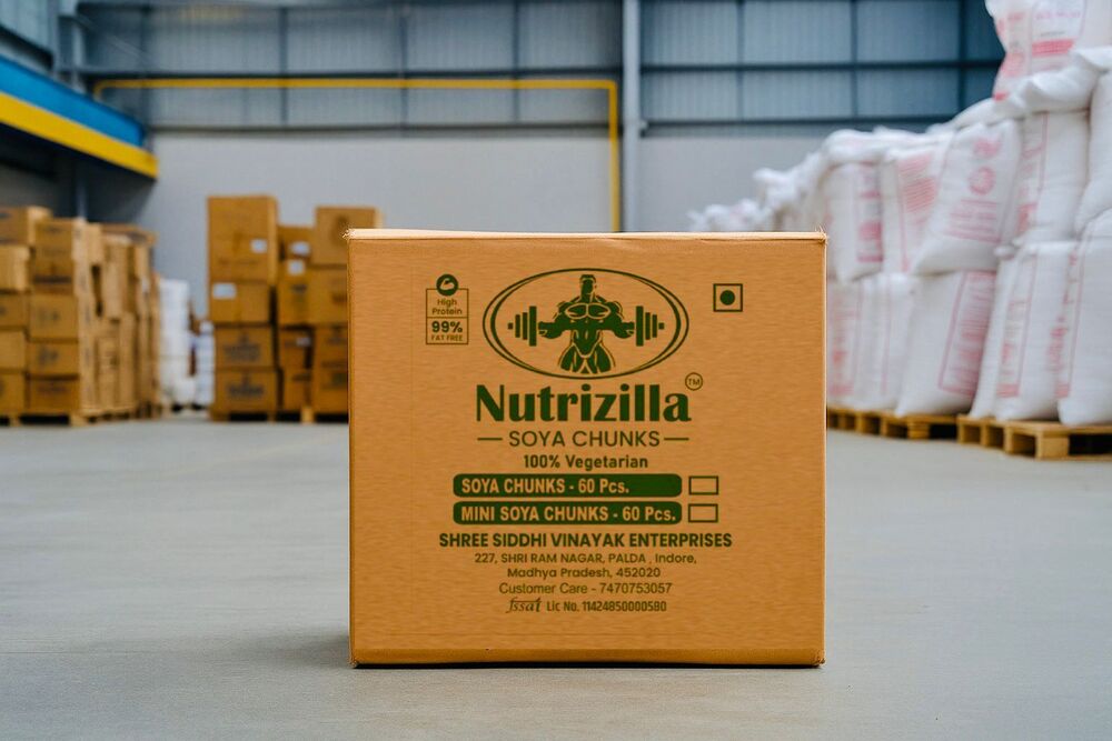 200 Gram Nutrizilla Soya Mini Chunks Jar