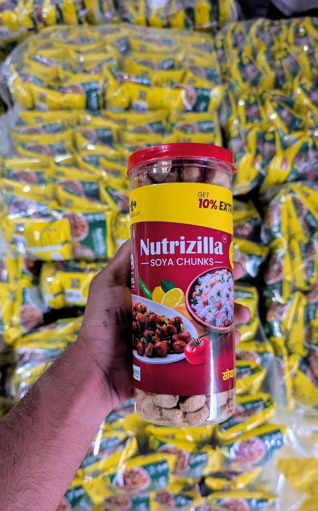 200 Gram Nutrizilla Soya Mini Chunks Jar