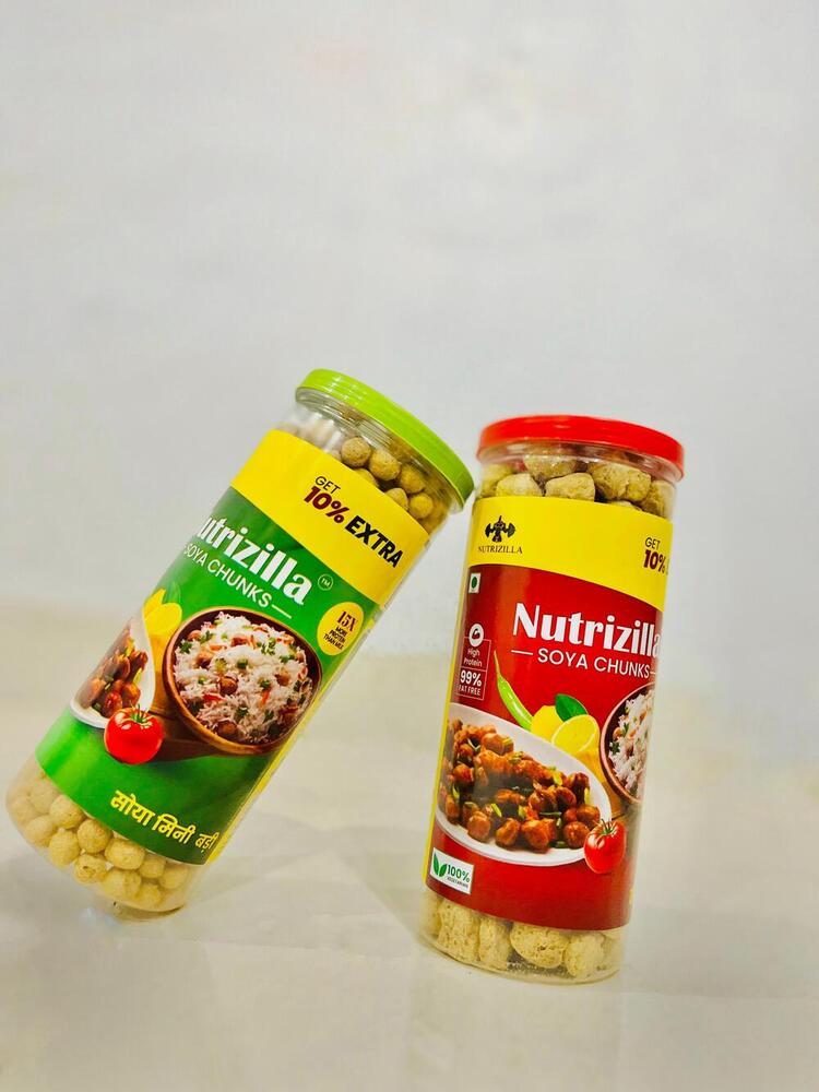 200 Gram Nutrizilla Soya Mini Chunks Jar
