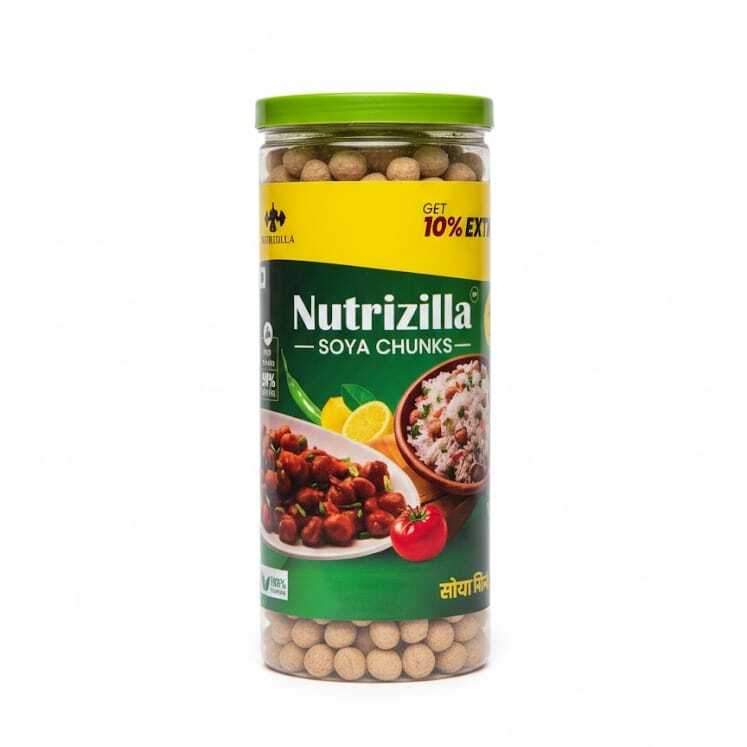 200 Gram Nutrizilla Soya Chunks Jar