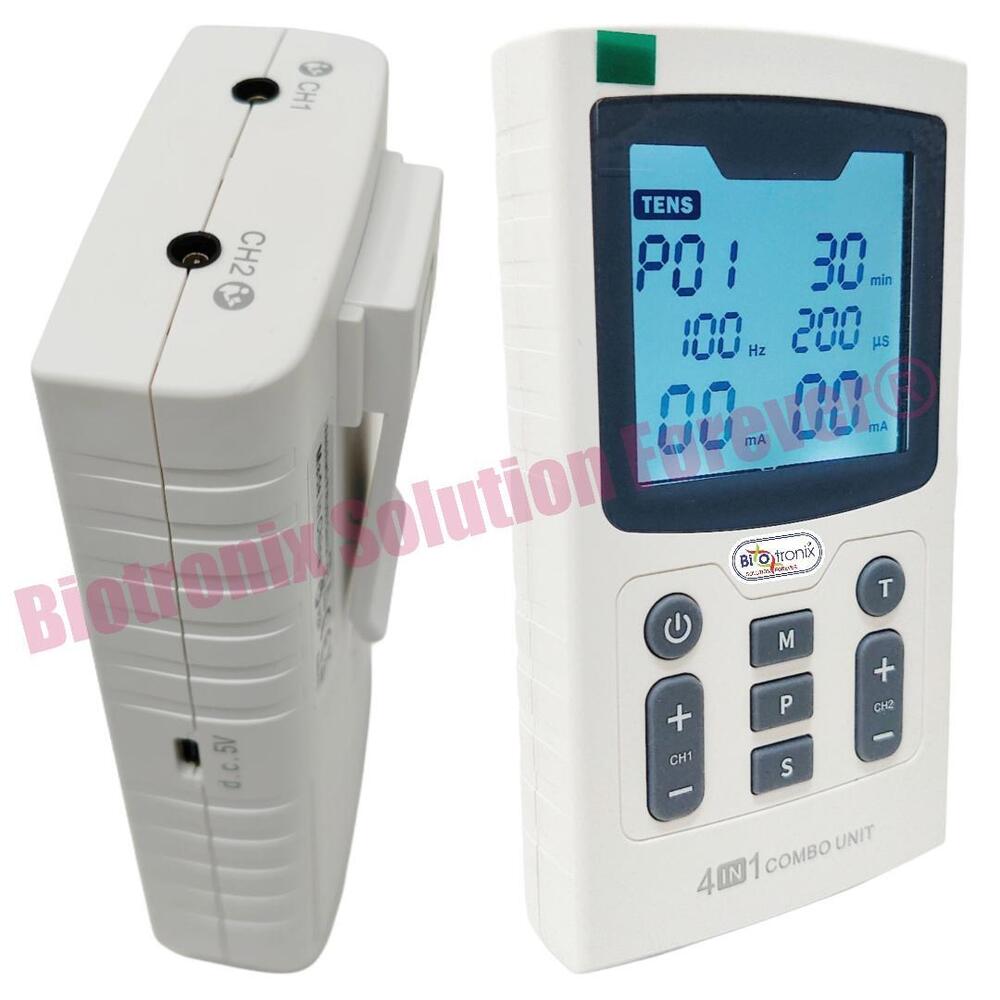 Advanced 4 in 1 TENS EMS IFT Combo Unit for Physiotherapy Clinics