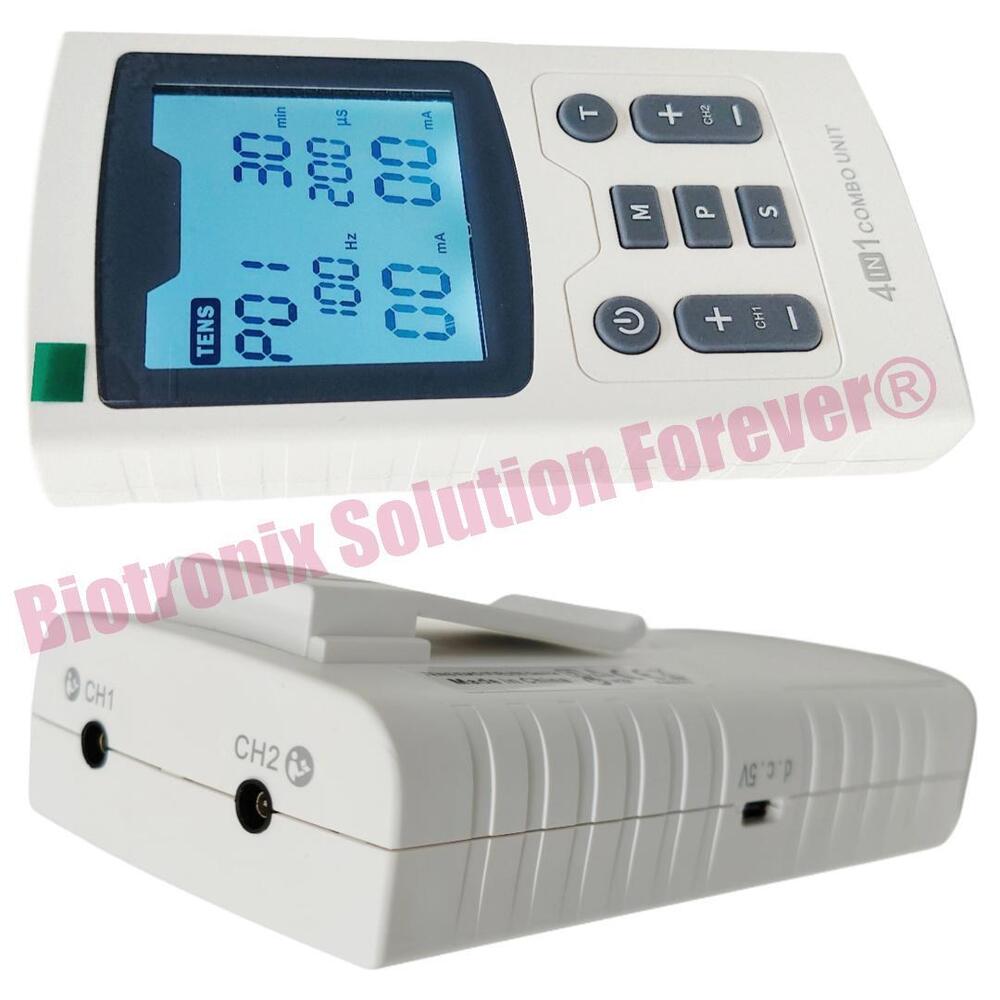 Advanced 4 in 1 TENS EMS IFT Combo Unit for Physiotherapy Clinics
