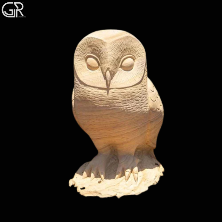 Sandstone Bird Sculpture