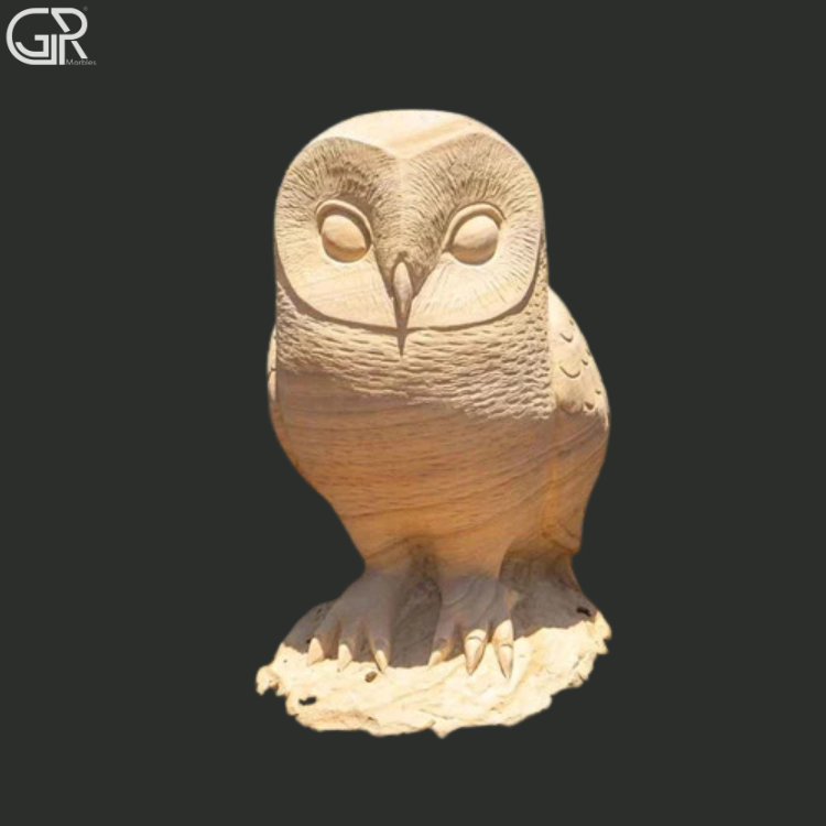 Sandstone Bird Sculpture