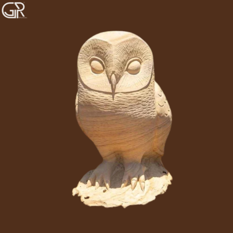 Sandstone Bird Sculpture