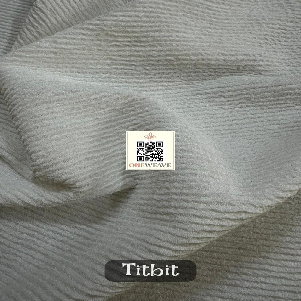 Tit Bit Polyester Lycra Fabric