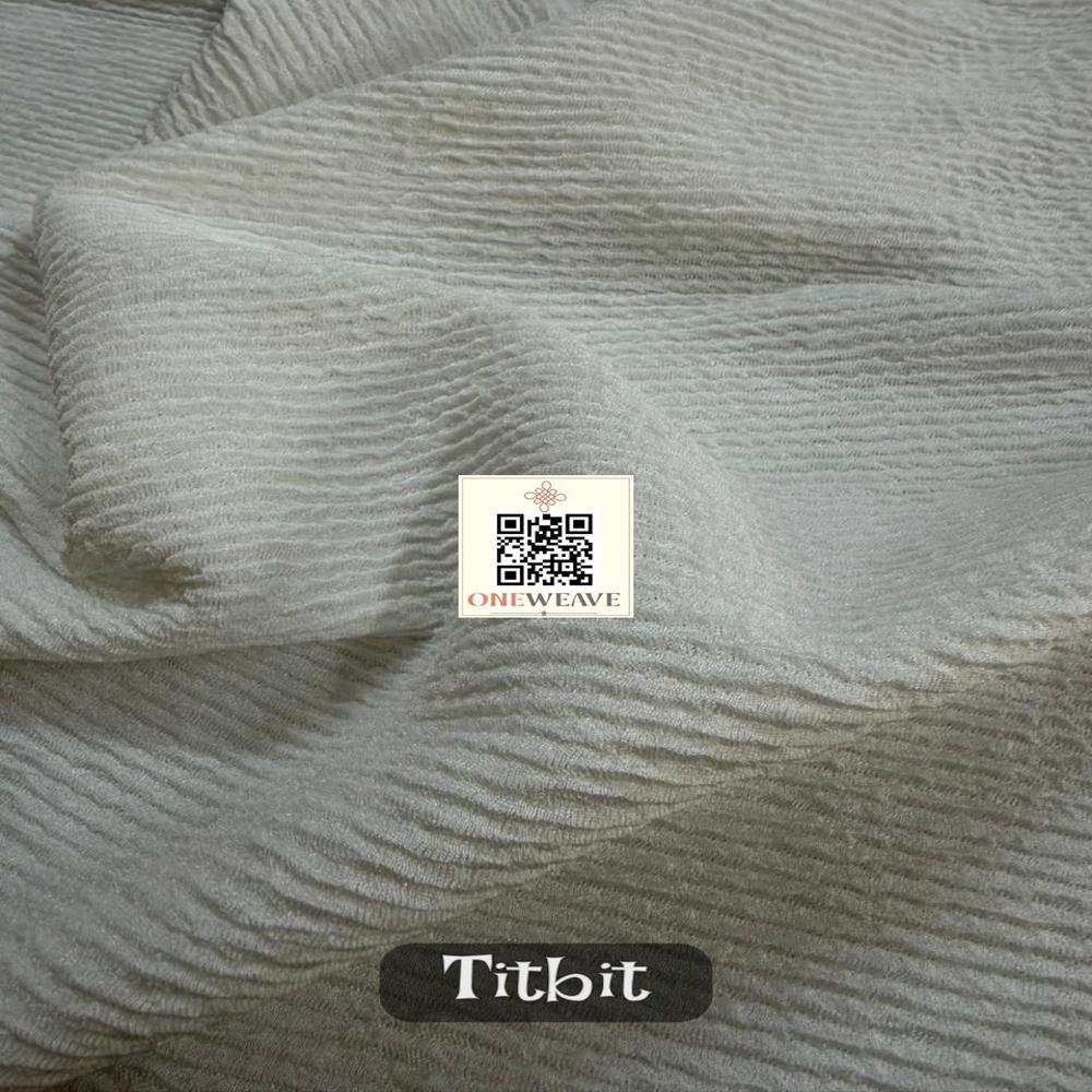 Tit Bit Polyester Lycra Fabric