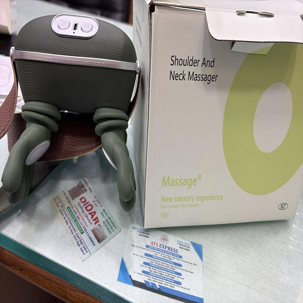 Neck And Shoulder Massager - Features: Quick Charging