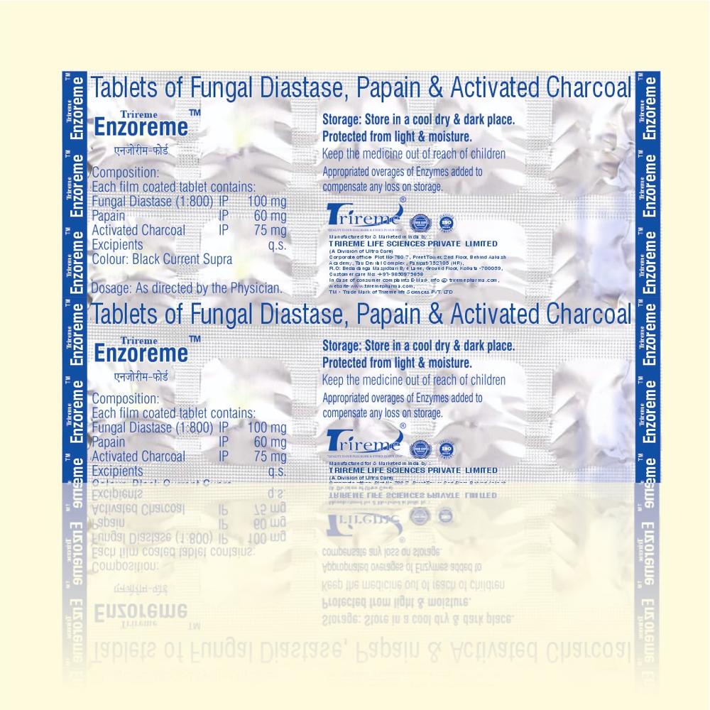 Enzoreme Tablets - Drug Type: General Medicines