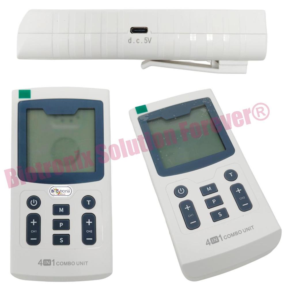 Portable Electrotherapy Combo Unit with Multiple Therapy Modes