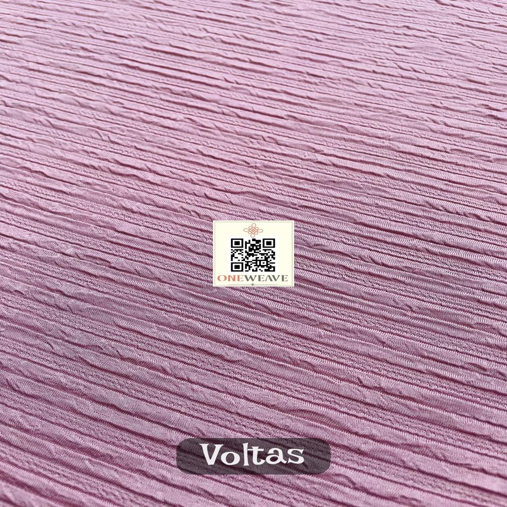 Voltas Polyester Lycra Fabric
