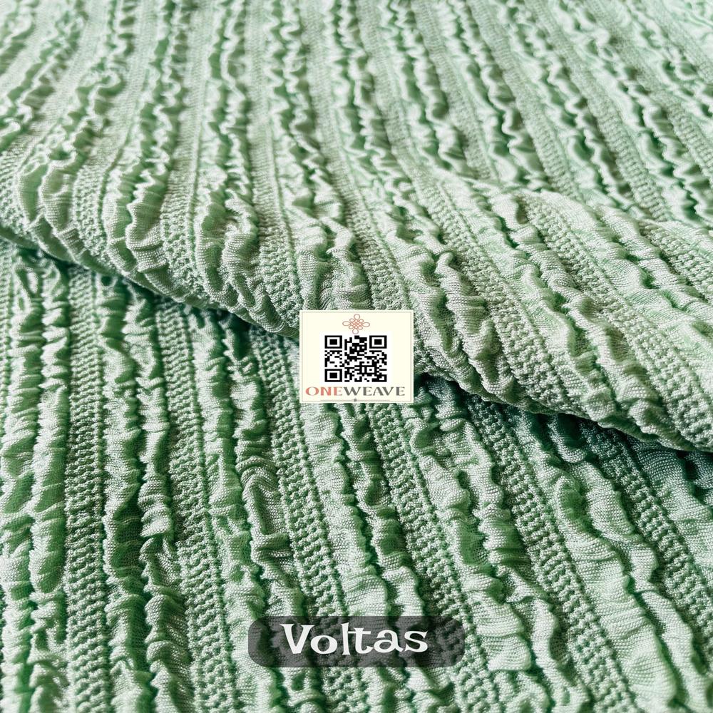Voltas Polyester Lycra Fabric