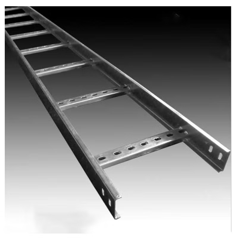 Ladder Type Cable Tray - Steel Material, Powder-coated Silver Finish | Durable Design, Steel Conductor, Warranty Included