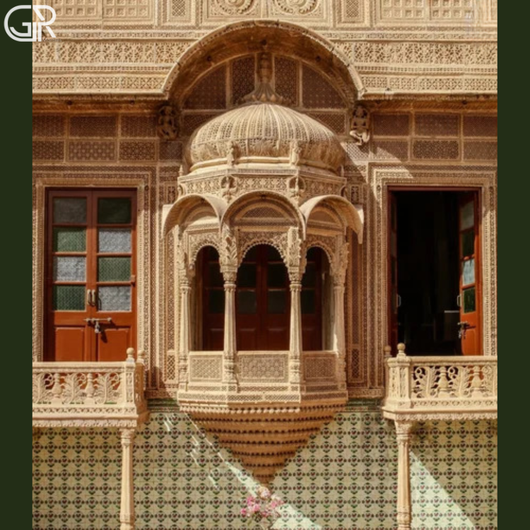 Sandstone Jharokha Work