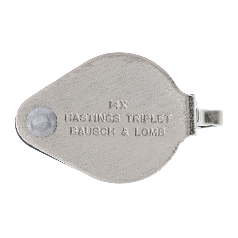 Bosh And Lomb Steel Loupe 14x Magnifier