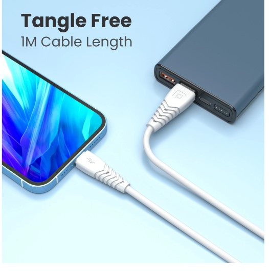 Portronics KONNECT CORE II USB to 8 Pin